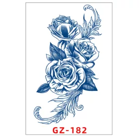   Növényi Alapú Tartós Matrica Tetoválás 110 x 180 mm GZ-182