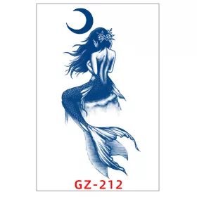   Növényi Alapú Tartós Matrica Tetoválás 110 x 180 mm GZ-212