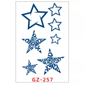   Növényi Alapú Tartós Matrica Tetoválás 110 x 180 mm GZ-257