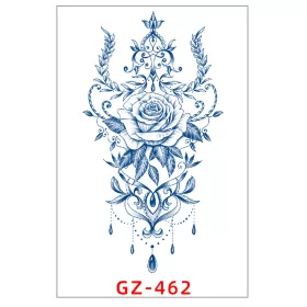   Növényi Alapú Tartós Matrica Tetoválás 110 x 180 mm GZ-462