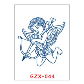   Növényi Alapú Tartós Matrica Tetoválás 80 x 110 mm GZX-044