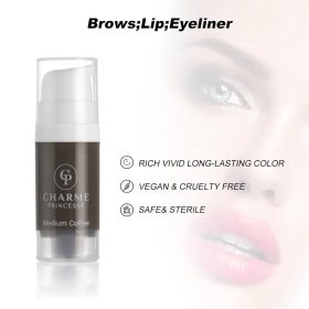   Charme Princesse Tartós Tintás Szemöldök-Szemhéj - Száj Kozmetikum 10ml - Pure Black