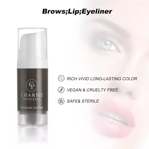 Charme Princesse Tartós Tintás Szemöldök-Szemhéj - Száj Kozmetikum 10ml - Red