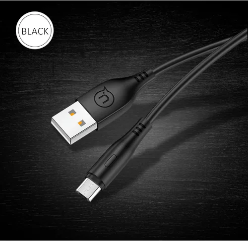 USAMS US-SJ268 2A USB-microUSB töltő és adatkábel