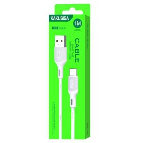 KAKUSIGA KSC-535 KELANG USB TYPE-C kábel 1 m fehér