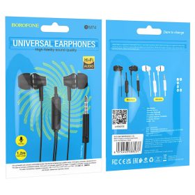 BOROFONE BM74 singer 1,2 m vezetékes headset fekete