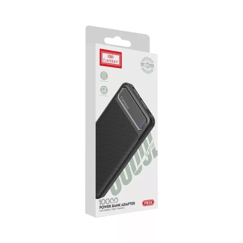 Earldom Powerbank 10000mAh - fekete PB56