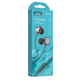 JOKADE JD040 TIEWU vezetékes headset fekete