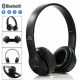 Vezeték nélküli Bluetooth fülhallgató, Bluetooth 5.0 + EDR, MP3 lejátszó, - Fekete
