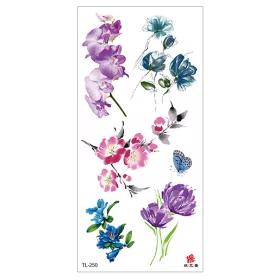   Vízálló ideiglenes Tetováló Matricák 90 x 190 mm TL-250
