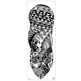   Vízálló ideiglenes Tetováló Matricák 170 x 480 mm TQB-229