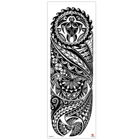   Vízálló ideiglenes Tetováló Matricák 170 x 480 mm TQB-231