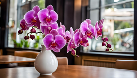 Művirágok orchidea helyett, de élethű megjelenéssel