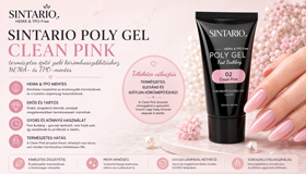 Sintario HEMA-free polygel – amikor végre élmény a körömépítés